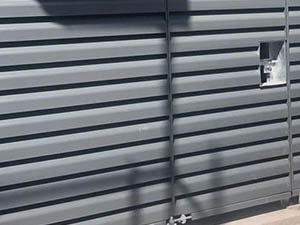 AC100 Double Bank Acoustic Louvre