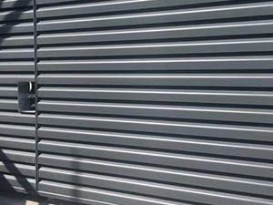 AC 100 Single Bank Acoustic Louvre