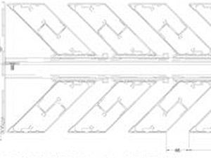 AC 150 Vertical Aligned Double Bank Acoustic Louvre